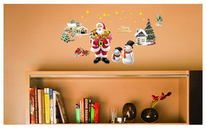 Stickers Christmas Bells Removable Wall Sticker