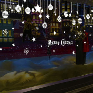 Stickers Merry Christmas Background Wall