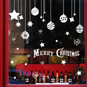 Stickers Merry Christmas Background Wall