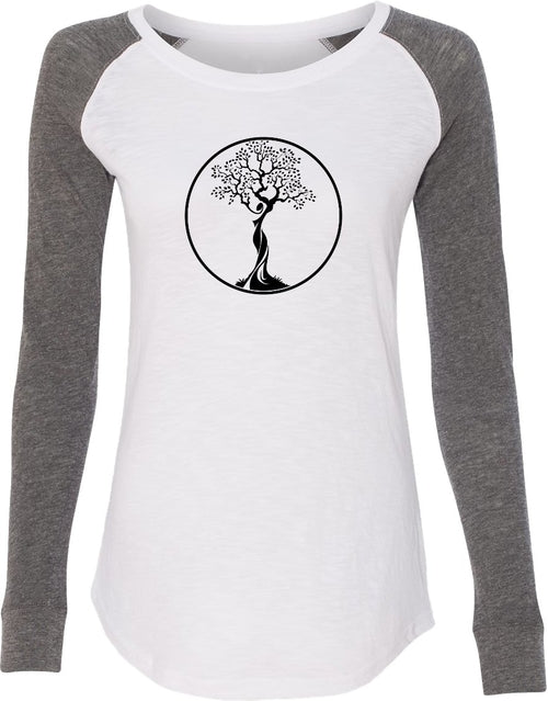 Black Tree of Life Circle Preppy Patch Elbow Yoga