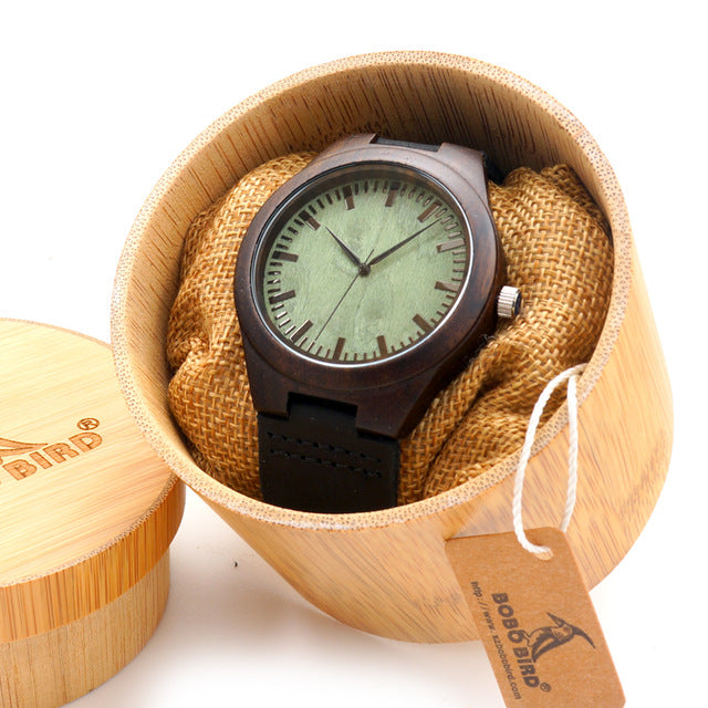 Watch Box Solid wood Zakka Primary colors wooden