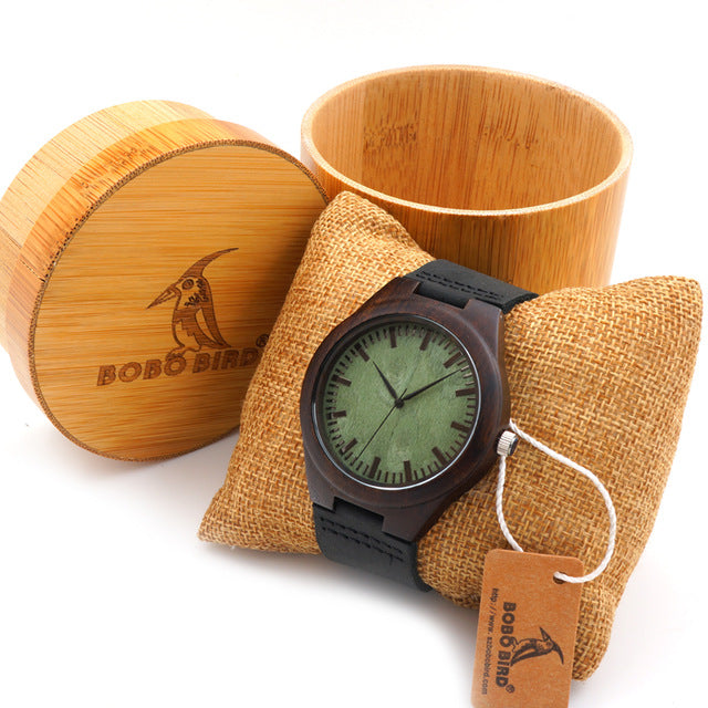 Watch Box Solid wood Zakka Primary colors wooden