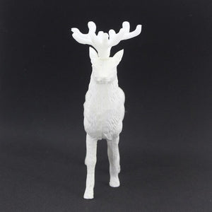 White Deer Christmas Xmas Reindeer Kid Doll Decor