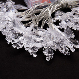 Xmas 2M 20LED Cute Butterfly Shape Battery Box