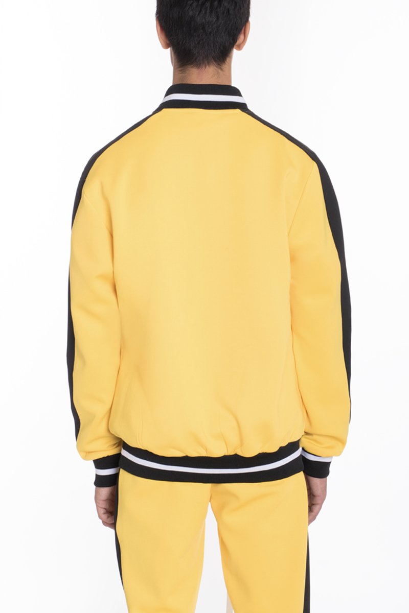 RALLY TRACK JACKET- YELLOW