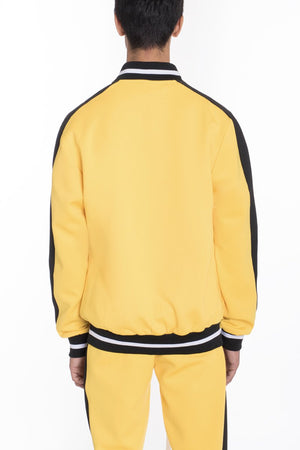 RALLY TRACK JACKET- YELLOW