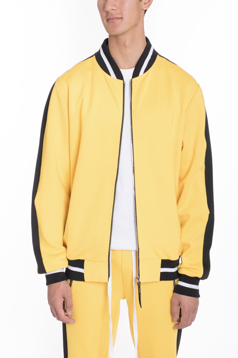 RALLY TRACK JACKET- YELLOW