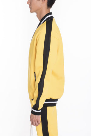 RALLY TRACK JACKET- YELLOW