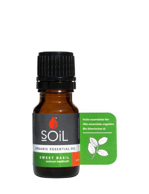 Organic Basil Oil (Ocimum Basilicum) 10ml