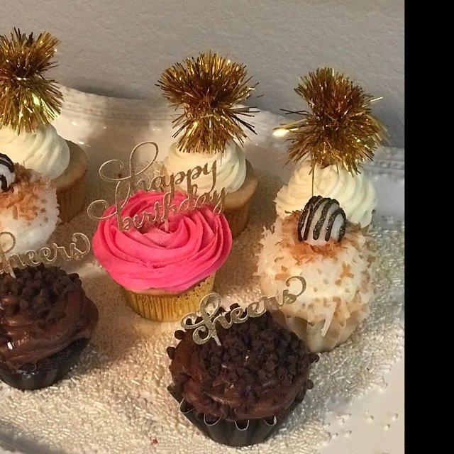 Bulk Gold Tinsel Toppers