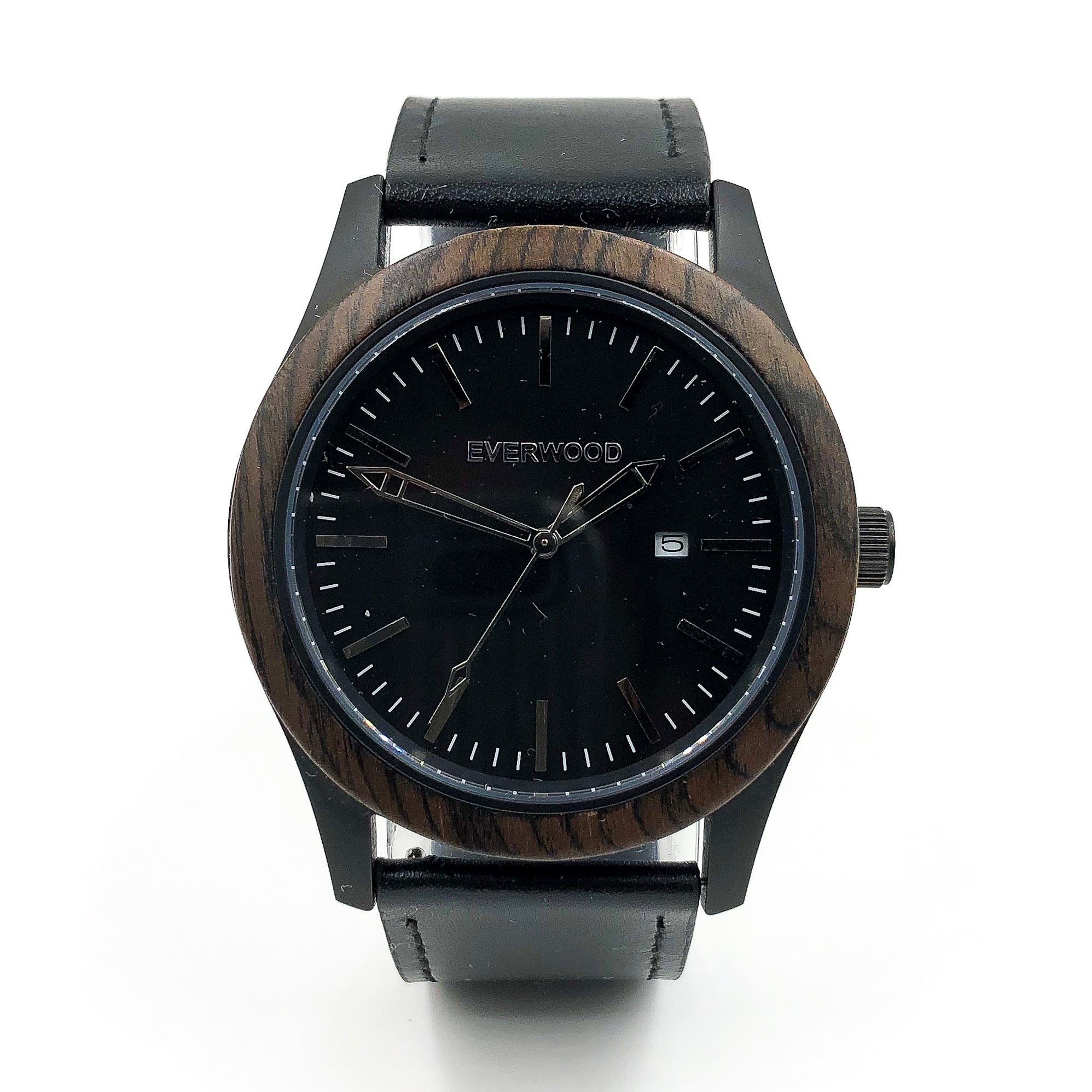 Inverness | Walnut | Black Leather