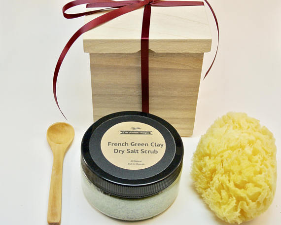 Skincare Gift Set, Men's Skin Care Wood Gift Box