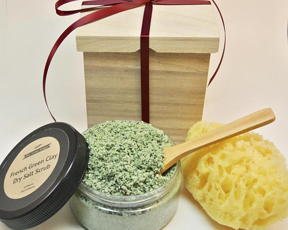 Skincare Gift Set, Men's Skin Care Wood Gift Box