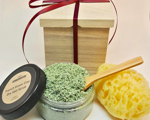 Skincare Gift Set, Men's Skin Care Wood Gift Box