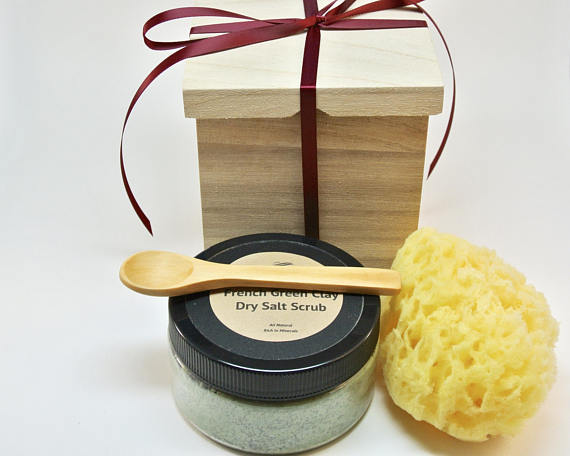 Skincare Gift Set, Men's Skin Care Wood Gift Box