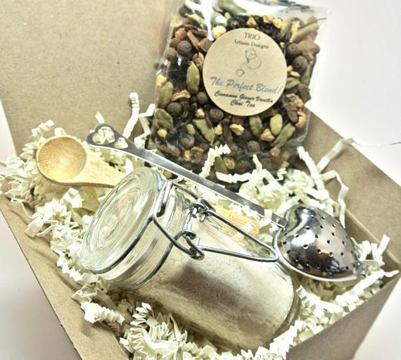 Chai Tea & Ginger Sugar Gift Set, Tea Lover