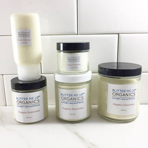 Natural organic sunscreen
