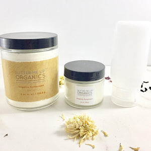 Natural organic sunscreen