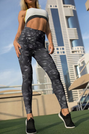 Black Caviar Leggings For Women Yoga Pants Party