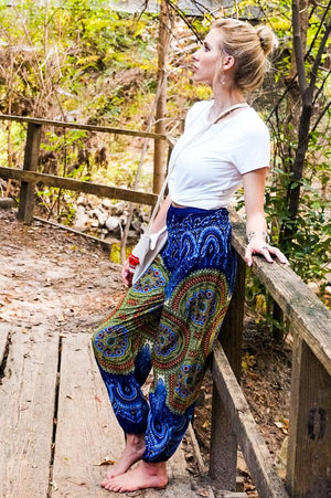 Geometric Women Boho Pants Hippie Pants Yoga Pants