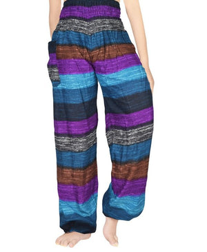 STRIPED Women Boho Pants Hippie Pants Yoga Pants