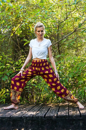 ELEPHANT Women Boho Pants Hippie Pants Yoga Pants
