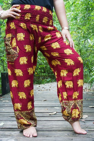 ELEPHANT Women Boho Pants Hippie Pants Yoga Pants