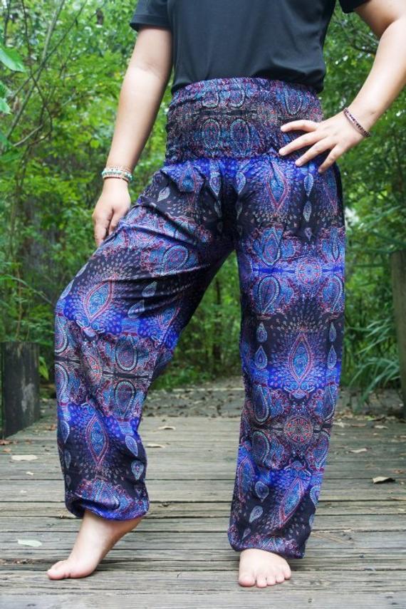 PAISLEY Women Boho Pants Hippie Pants Yoga Pants