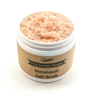 Himalayan Salt Scrub with Mini Wood Spoon