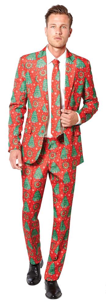 Christmas Tree Green Suit Mens Costume Sm