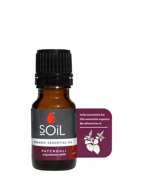 Organic Patchouli Oil (Pogostemon Cablin) 10ml