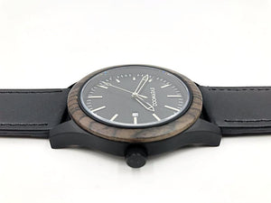 Inverness | Walnut | Black Leather