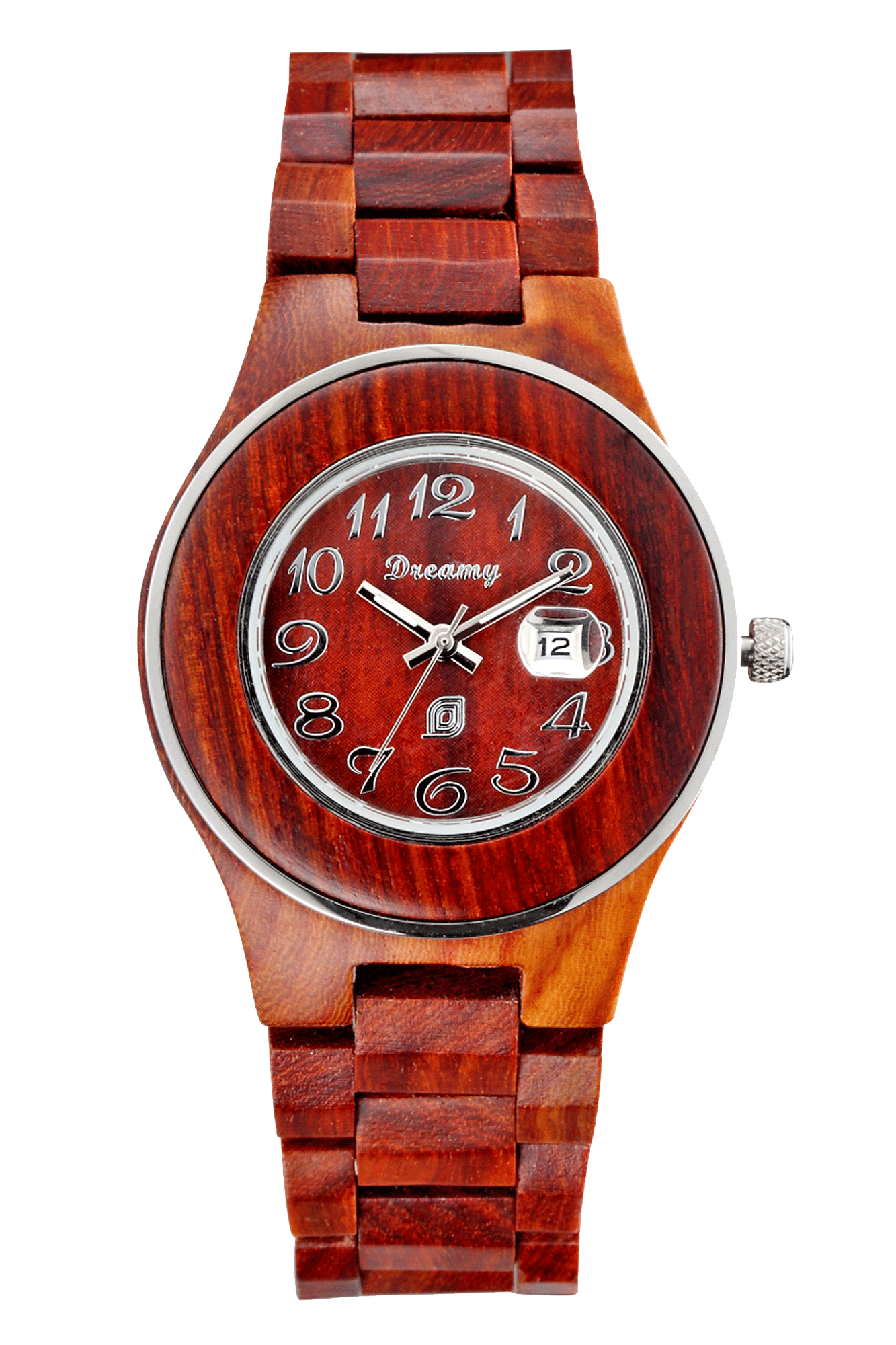 Women's Natural Rosewood Wooden Watch - She