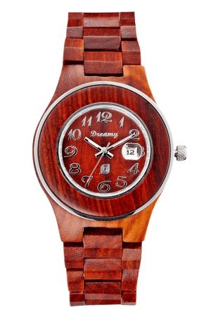 Women's Natural Rosewood Wooden Watch - She